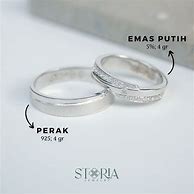 Cincin Tunangan Couple Emas Dan Perak